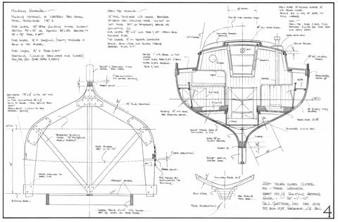 24ft Double Ended Cutter HANNAH II, Design #199