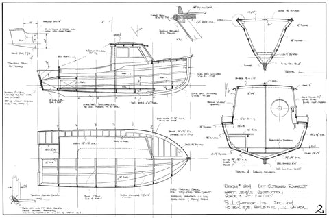 16 ft Outboard Runabout, Design #204