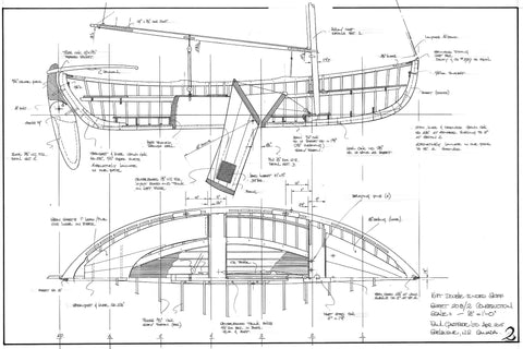 16ft Double Ended Skiff, Design # 208