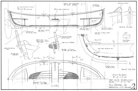 8ft Child's Rowboat, Design #211