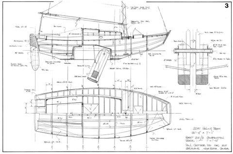 20FT Sailing Pram, Design #215