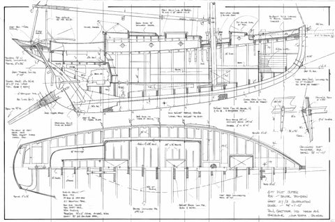 40ft Pilot Cutter, Design #217