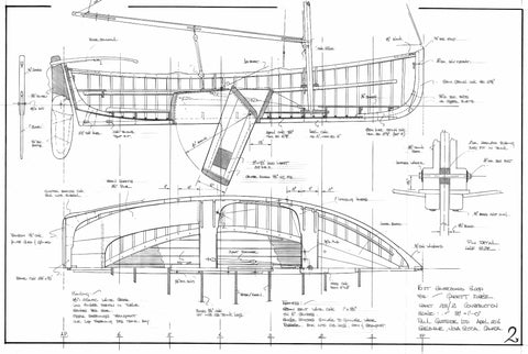 16 ft Gaff Sloop, Design #218