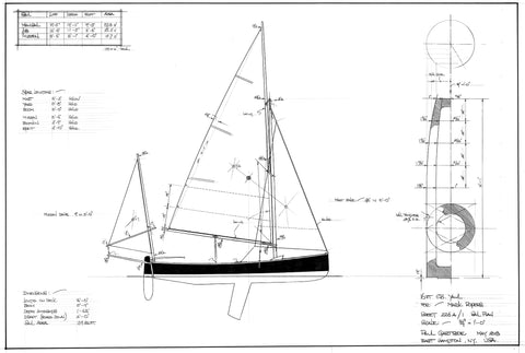 16ft Daysailer, Design #226A