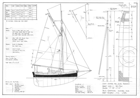 21 ft Cutter Design #279