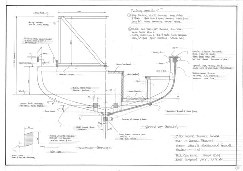 7.50 Metre Diesel Launch  Design #280