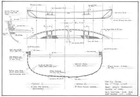 13 ft. 6 in. Canadian Canoe  Design #282