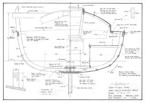 22ft Plywood Sloop Design #289