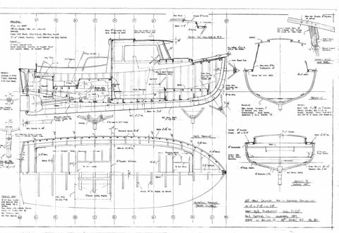 22 ft Cabin Cruiser, Design #73