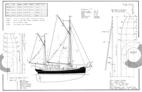 34ft Motor Sailer Design #194