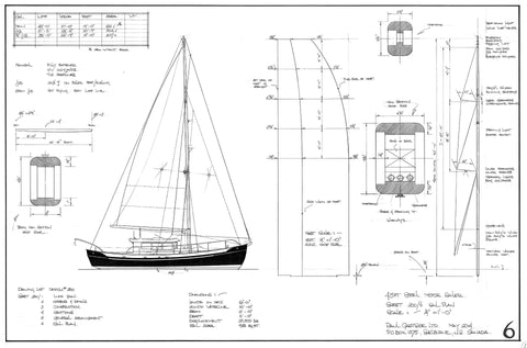 43ft Steel Motor Sailer Design #200