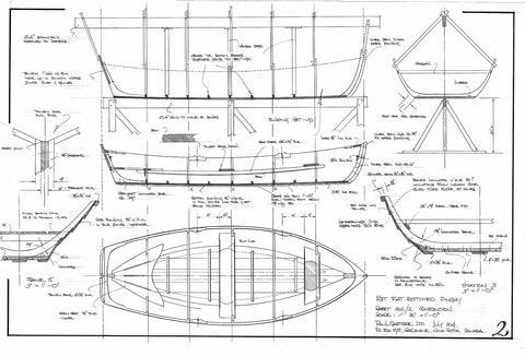 11 ft and 12 ft Flat-bottomed dinghies, Designs #201 and #202