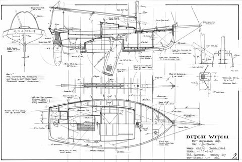 18FT Centreboard Sloop, Design #225