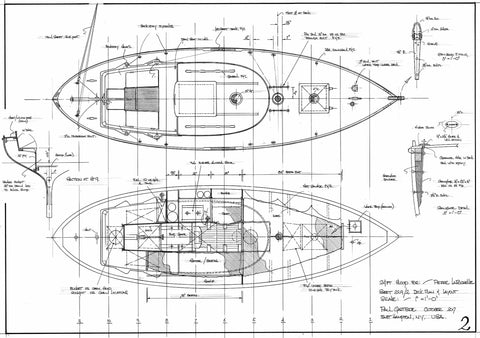 24Ft Light Sloop, Design #229