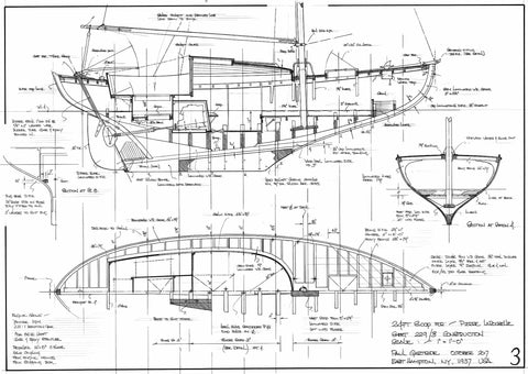 24Ft Light Sloop, Design #229