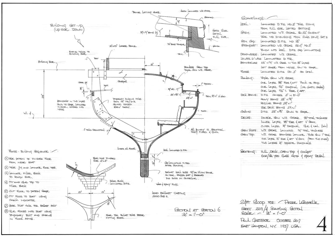24Ft Light Sloop, Design #229 – Gartside Boats