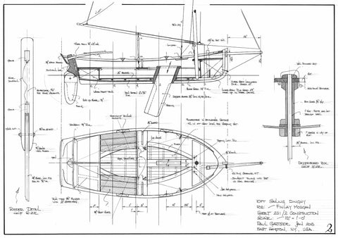 10FT Sailing Dinghy,  Design #231