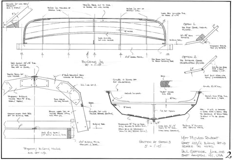 14ft Plywood Rowboat, Design #233