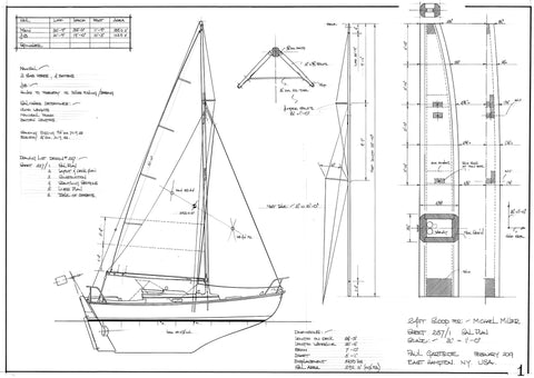 24Ft Sloop, Design #237