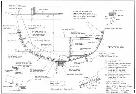 16ft Gozzo boat.  Design #238