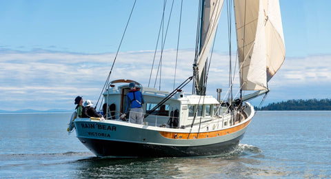 ‘Rain Bear,’ ready for a for a coastal cruise.