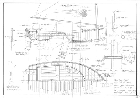 19ft Catboat Design #275