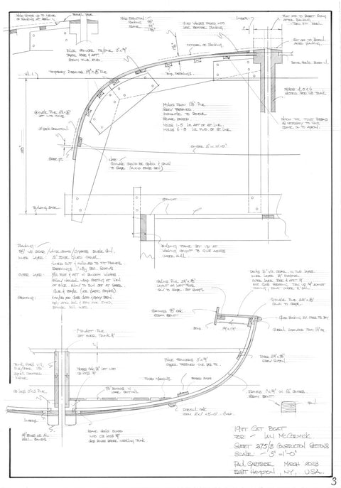 19ft Catboat Design #275