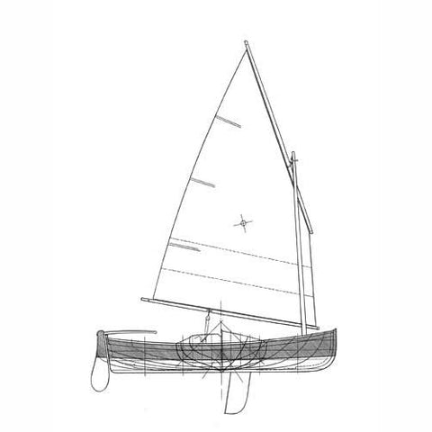 12 ft Clinker Dinghy, Design #130