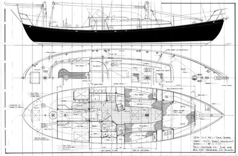 40 ft Yawl, Design #160