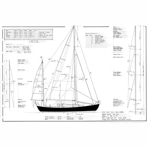 40 ft Yawl, Design #160