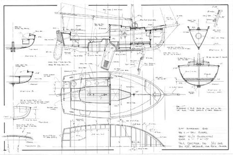 16 ft Centreboard Sloop, Design #161