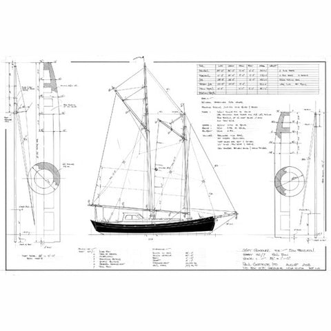 36 ft Schooner, Design #162