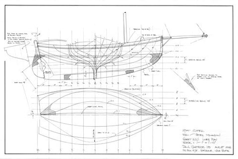 19 ft Cutter, Design #163