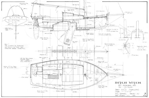 18FT Centreboard Sloop, Design #225