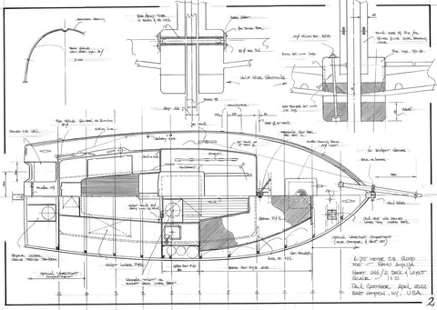 6.75 Metre CB Sloop, Design #266