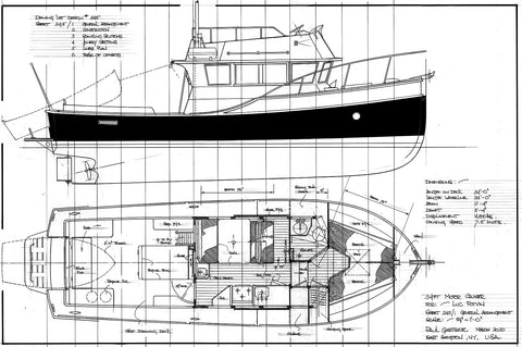 34ft Motor Cruiser Design #245