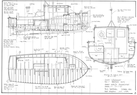 20ft Workboat 'Stevedore'  Design # 258