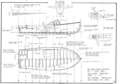 4.5 Metre Outboard Runabout design #265