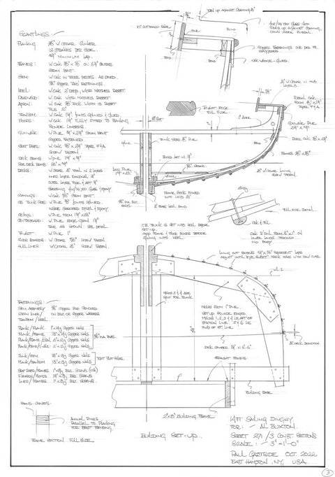 14FT Sailing Dinghy Design #271