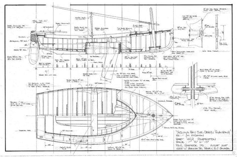 Yaquina Bay One-Design "Swansong", Design #146