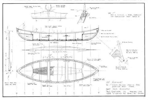 20 ft Surf Dory, Design # 154