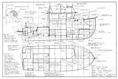 30 ft Motor Cruiser, Design #157