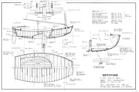 10 ft Sailing Pram, Design #177