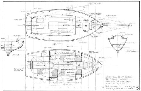 26ft Shoal Draft Cutter, Design #193