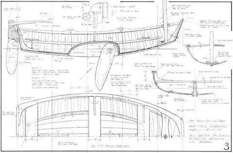 8ft Sailing/Rowing Pram 'Porgy', Design #195