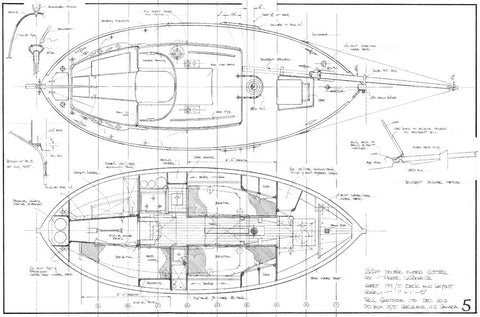 24ft Double Ended Cutter HANNAH II, Design #199