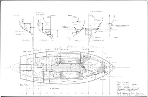 30FT Cutter, Design #212