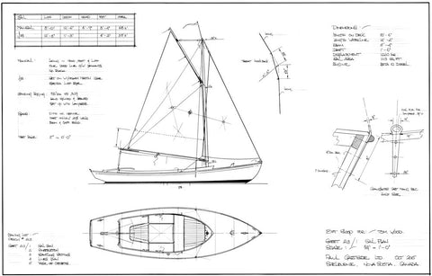 18ft Motor Sloop, Design #213