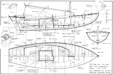 18ft Motor Sloop, Design #213