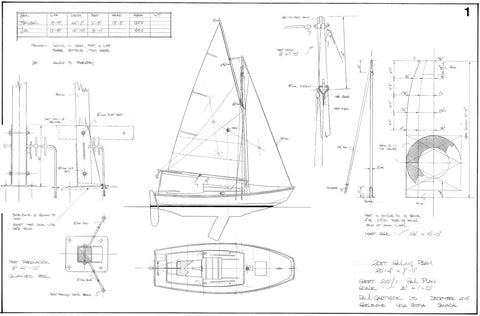 20FT Sailing Pram, Design #215